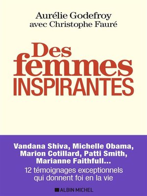 cover image of Des femmes inspirantes